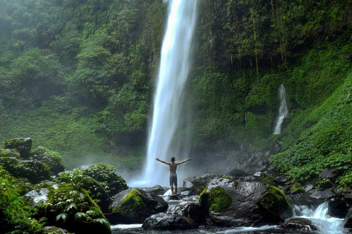 Pesona Air Terjun Lider, Curug Tertinggi Di Banyuwangi